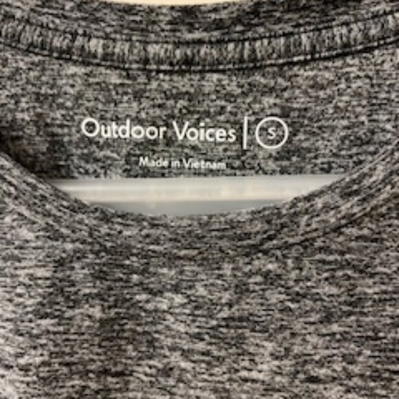 Outdoor Voices Women's Cloudknit Shortsleeve - Picture 2 of 3